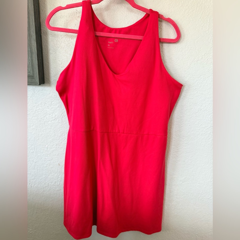 GAP Vibrant Red Sportswear Dress